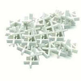 Marshalltown 15479 Series Tile Spacer, 1/8 in L, Plastic, White